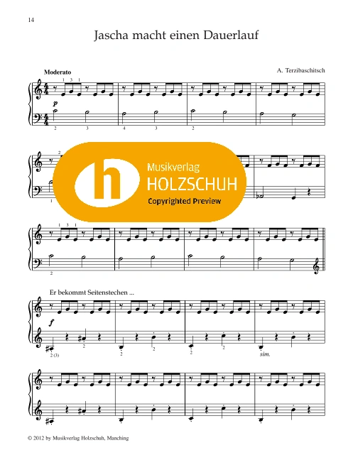 Jascha macht einen Dauerlauf